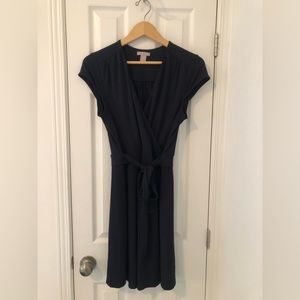 Faux Wrap Dress